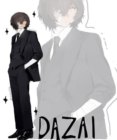 Dazai/ clothing study Dazai/ clothing study